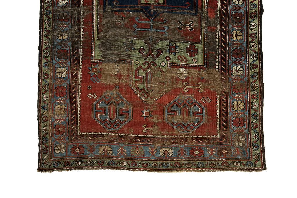 Antique Kazak - SHARKTOOTH Antique and Vintage Textiles