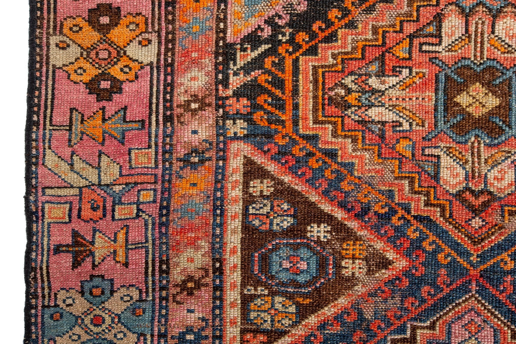 Antique Kazak 3'7" x 6'1" - SHARKTOOTH Antique and Vintage Textiles