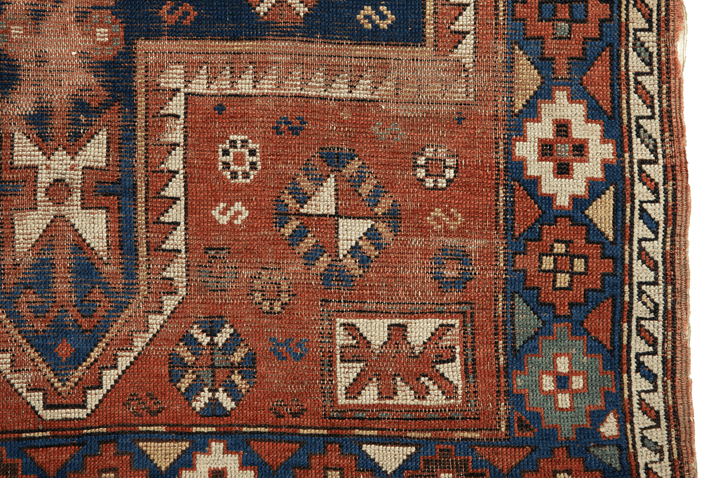 Antique Kazak - SHARKTOOTH Antique and Vintage Textiles