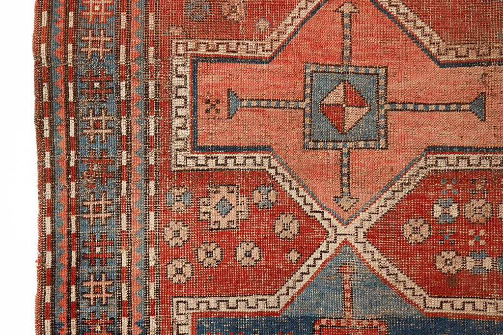 Antique Kazak - SHARKTOOTH Antique and Vintage Textiles