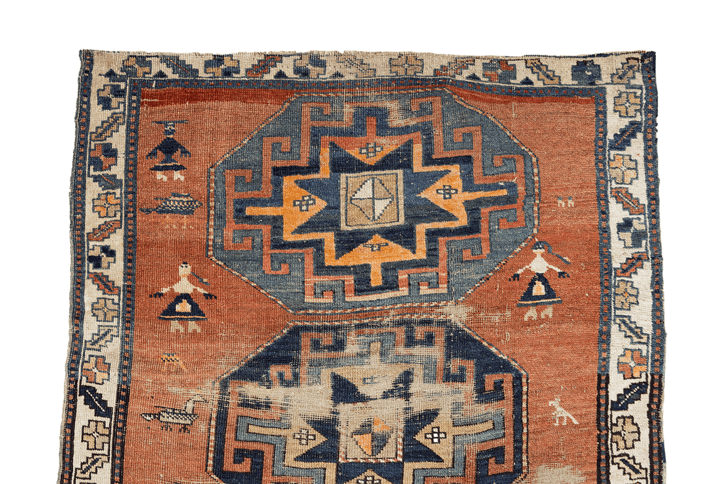 Antique Kazak - SHARKTOOTH Antique and Vintage Textiles