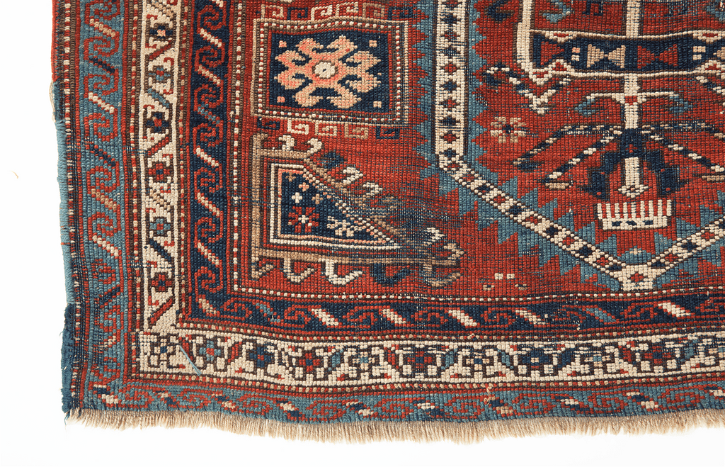 Antique Kazak - SHARKTOOTH Antique and Vintage Textiles