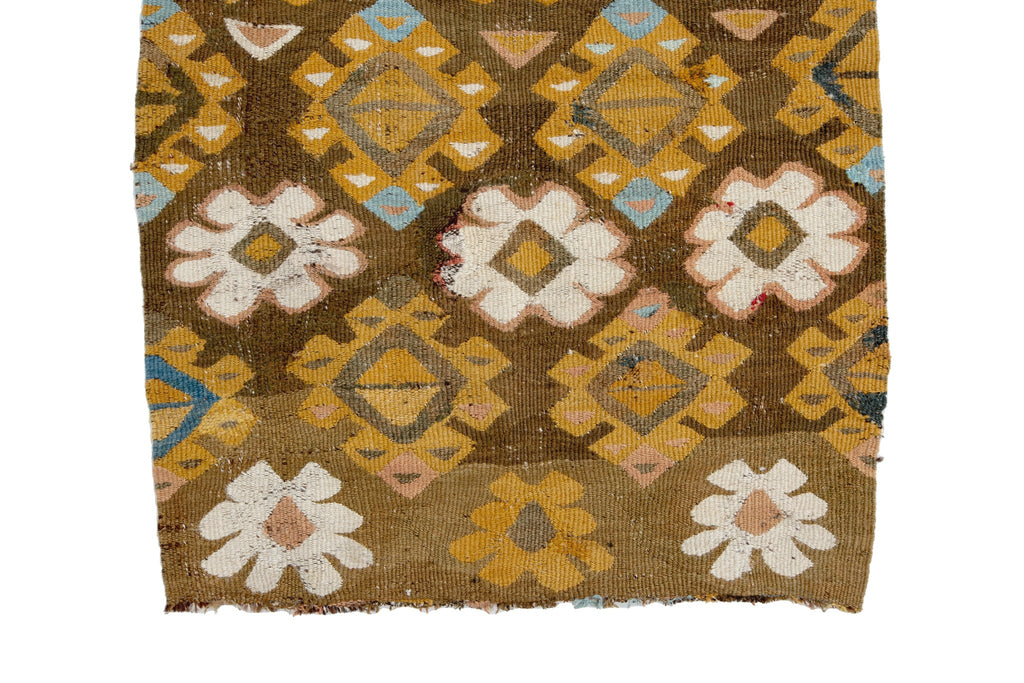Antique Kilim Fragment - SHARKTOOTH Antique and Vintage Textiles