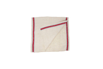Antique Linen Kitchen Towel - SHARKTOOTH Antique and Vintage Textiles