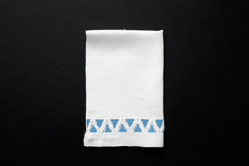 Antique Linen Tea Towel - SHARKTOOTH Antique and Vintage Textiles