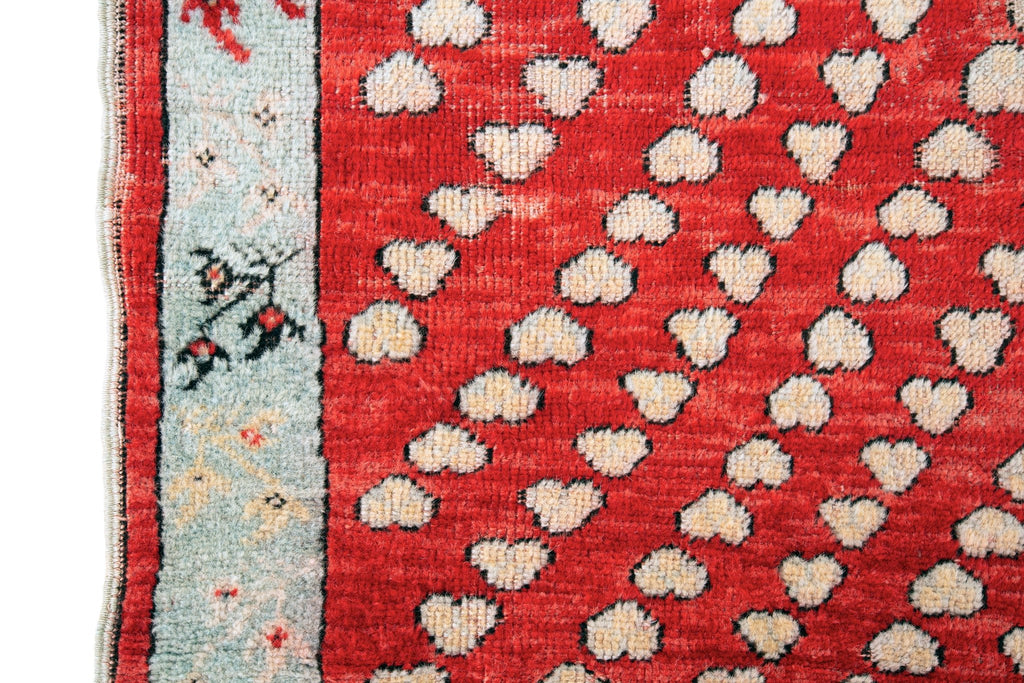 Antique Oushak 3'2" x 5'2" - SHARKTOOTH Antique and Vintage Textiles