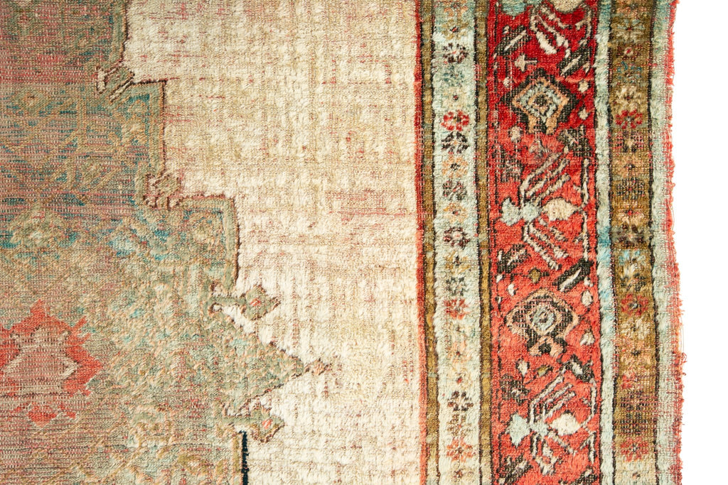 Antique Oushak 4'5" x 6'3" - SHARKTOOTH Antique and Vintage Textiles