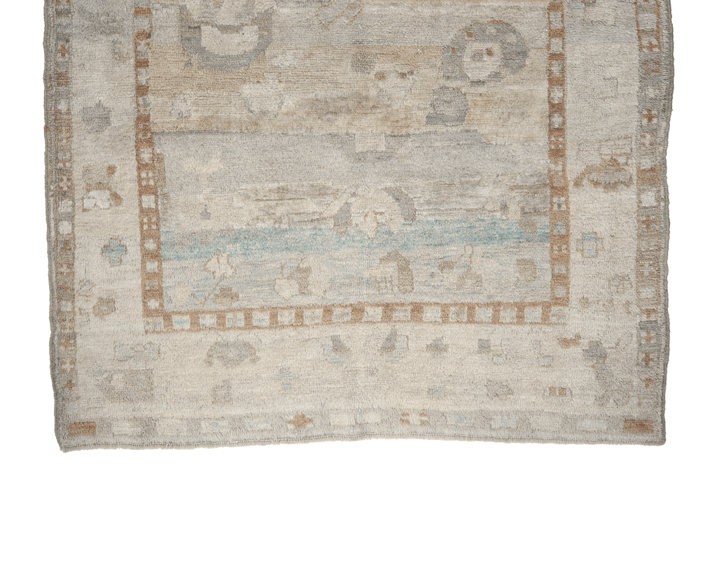 Antique Oushak - SHARKTOOTH Antique and Vintage Textiles