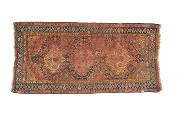 Antique Q'ashqai 3'8" x 7'3" - SHARKTOOTH Antique and Vintage Textiles