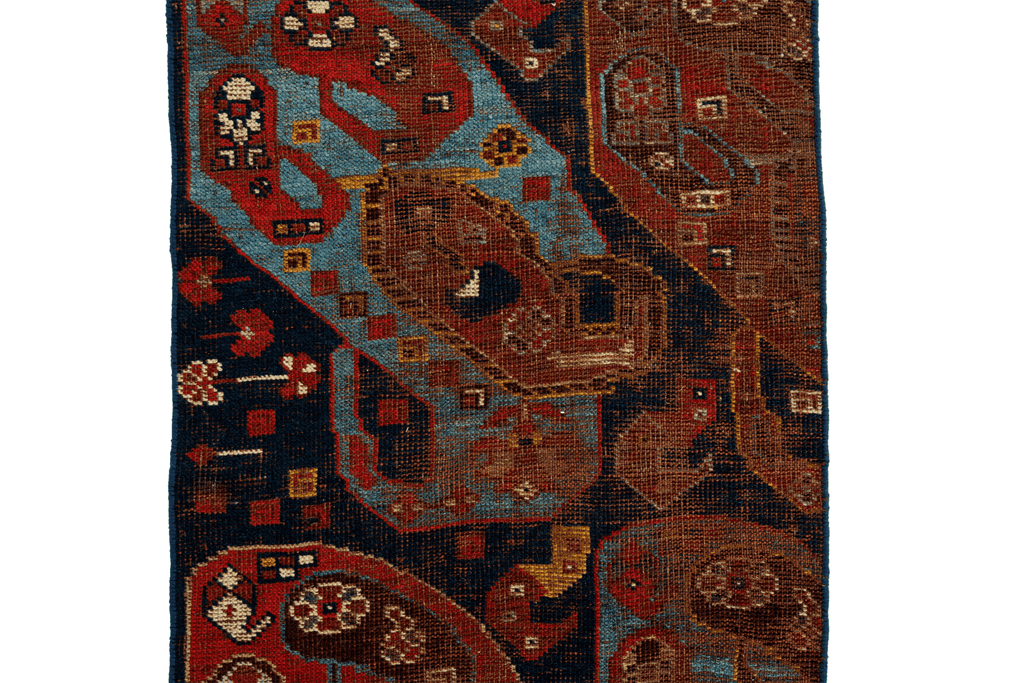 Antique Q'ashqai Runner - SHARKTOOTH Antique and Vintage Textiles