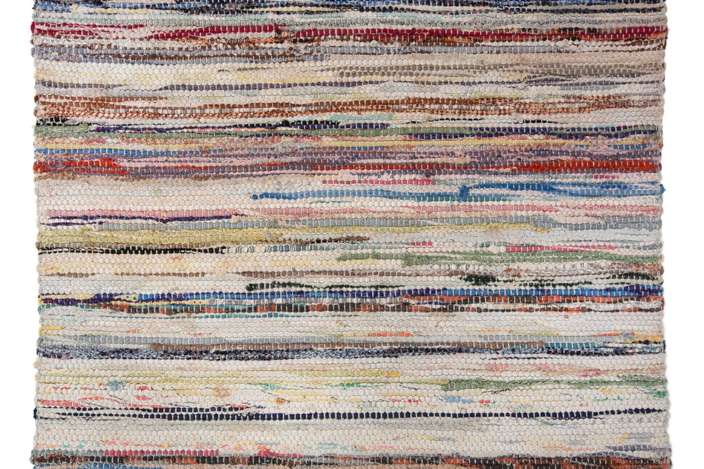 Antique Rag Runner 1'9" x 5'11" - SHARKTOOTH Antique and Vintage Textiles
