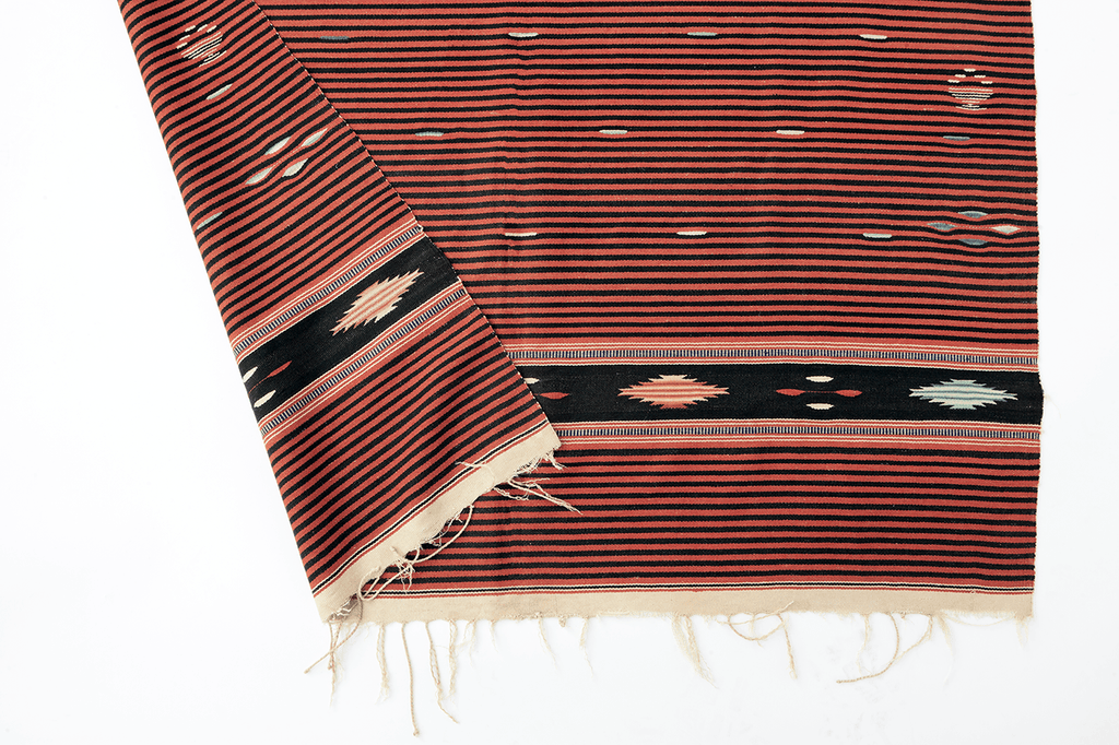 Antique Rio Grande Serape - SHARKTOOTH Antique and Vintage Textiles
