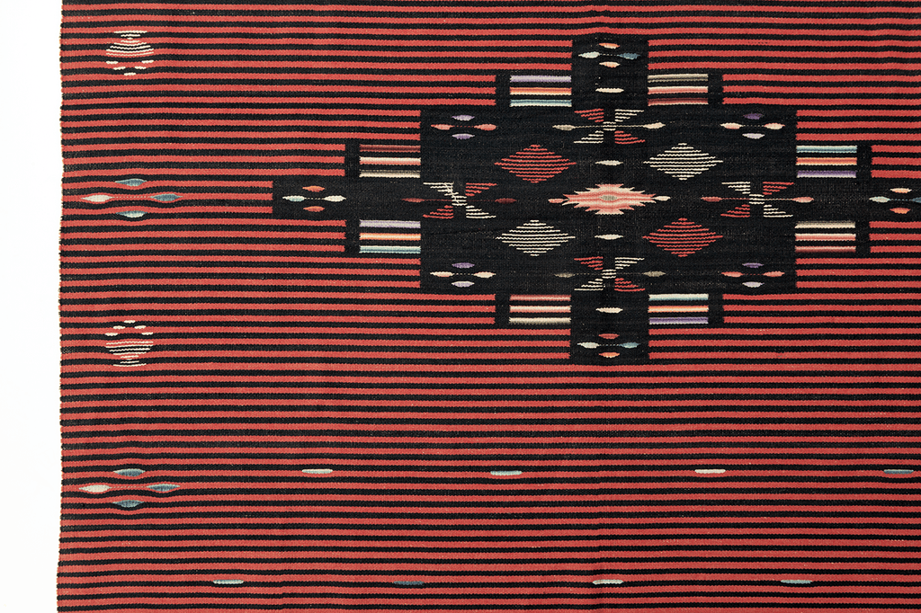 Antique Rio Grande Serape - SHARKTOOTH Antique and Vintage Textiles