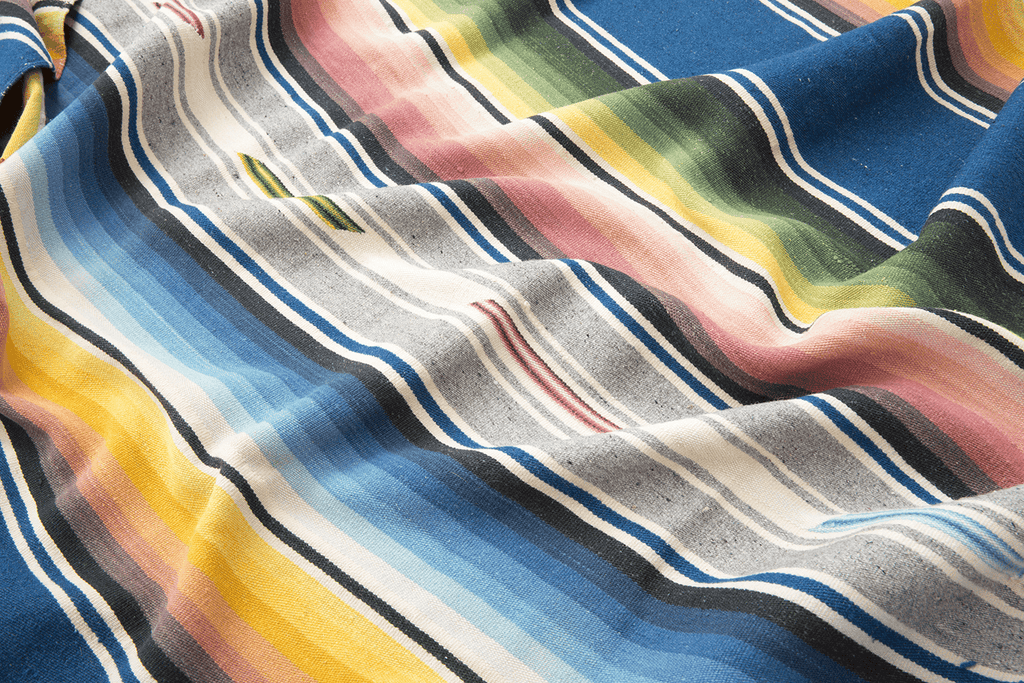 Antique Saltillo Serape - SHARKTOOTH Antique and Vintage Textiles