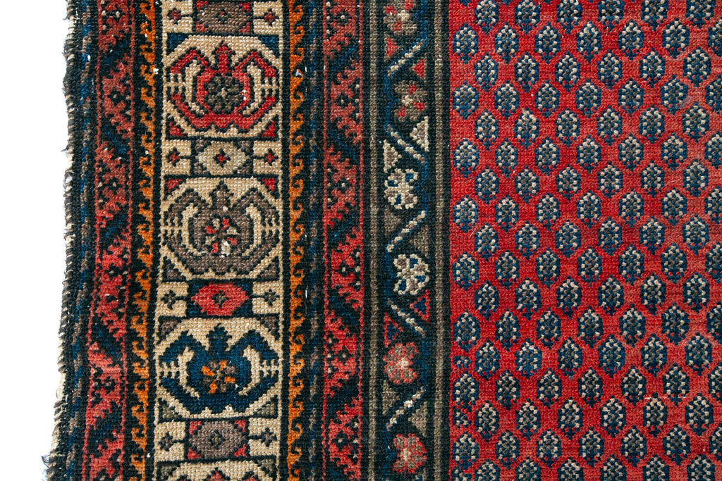 Antique Seraband 4'1" x 6'1" - SHARKTOOTH Antique and Vintage Textiles