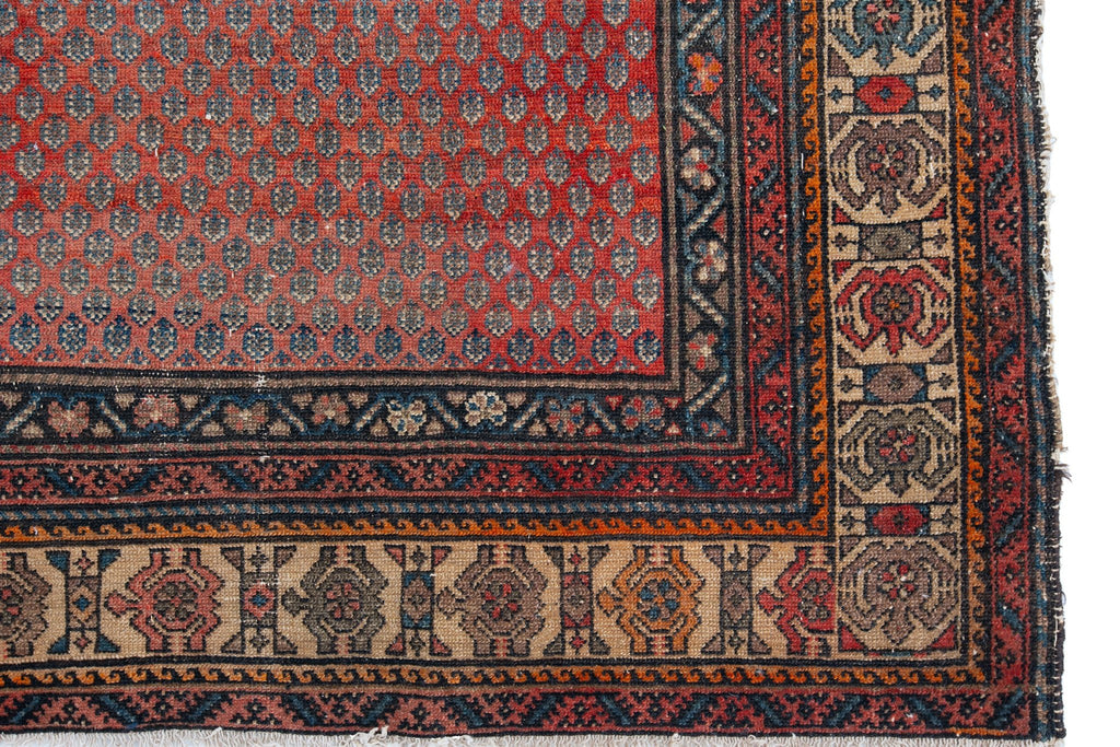 Antique Seraband 4'1" x 6'1" - SHARKTOOTH Antique and Vintage Textiles