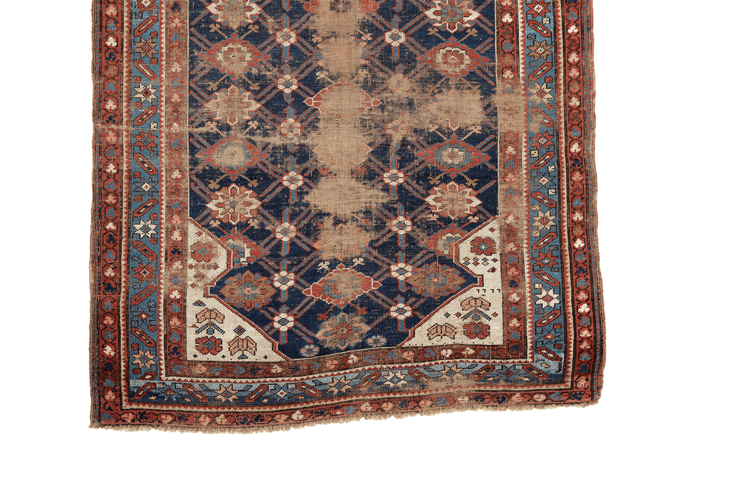 Antique Serapi Heriz 4’4” x 8’9” - SHARKTOOTH Antique and Vintage Textiles