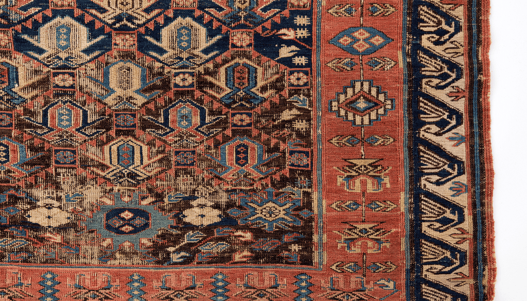 Antique Seychour Soumak - SHARKTOOTH Antique and Vintage Textiles