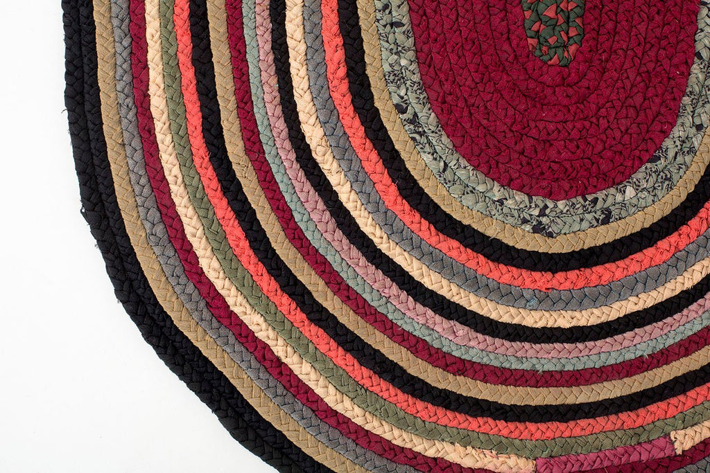 Antique Shaker Mat - SHARKTOOTH Antique and Vintage Textiles