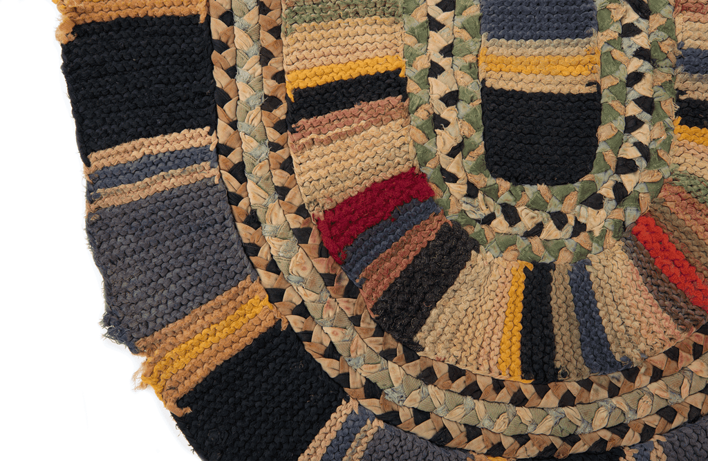 Antique Shaker Mat - SHARKTOOTH Antique and Vintage Textiles