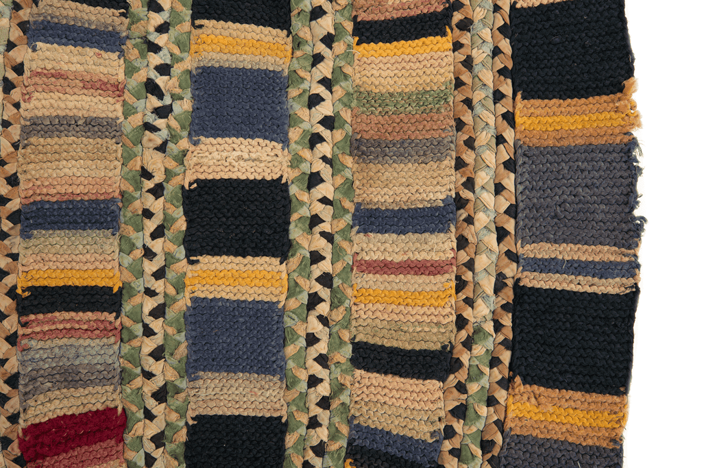 Antique Shaker Mat - SHARKTOOTH Antique and Vintage Textiles