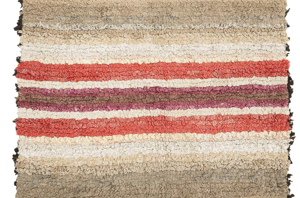 Antique Shaker Rag Rug - SHARKTOOTH Antique and Vintage Textiles