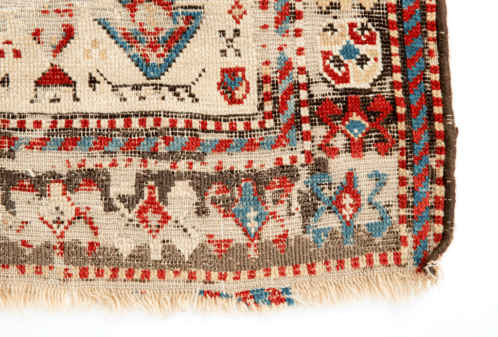 Antique Shirvan - SHARKTOOTH Antique and Vintage Textiles
