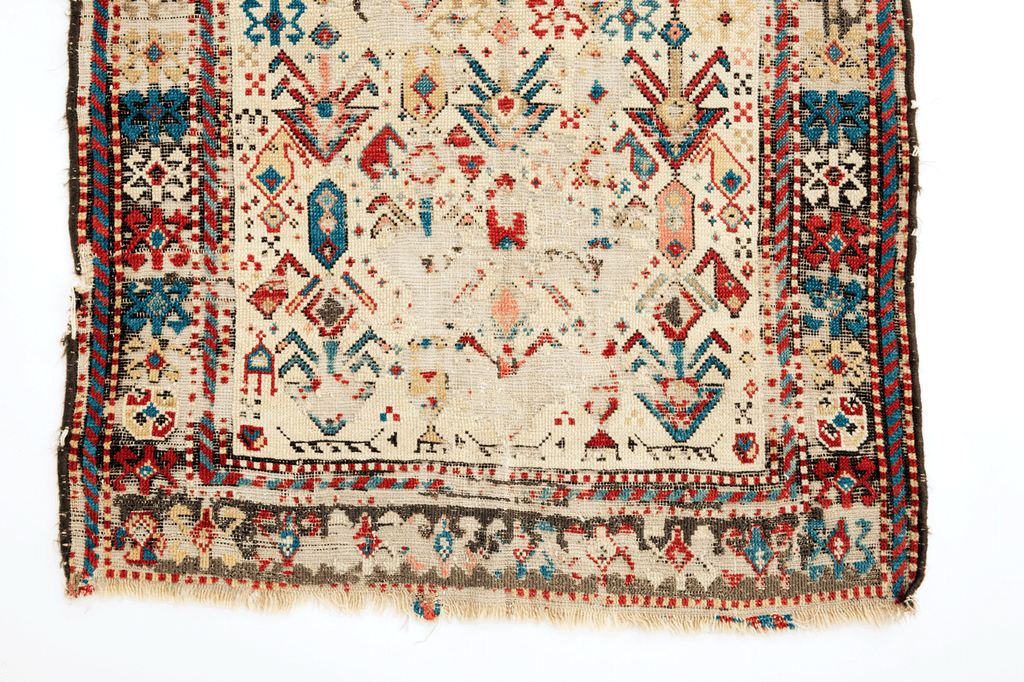Antique Shirvan - SHARKTOOTH Antique and Vintage Textiles