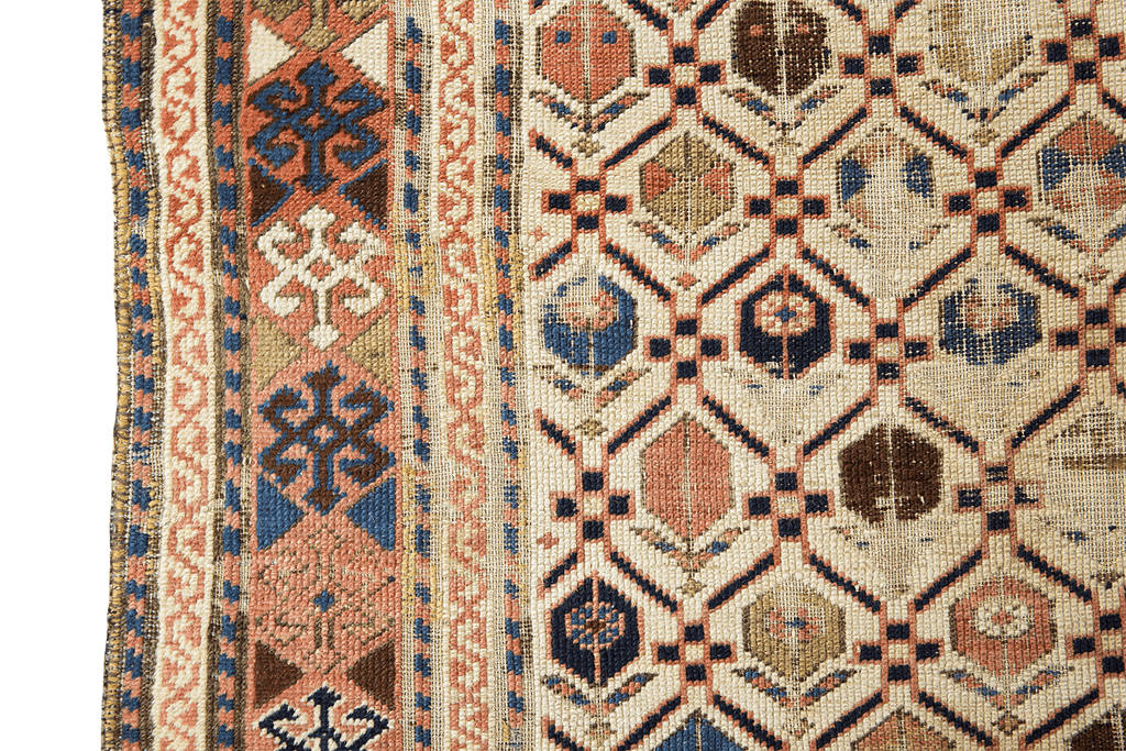 Antique Shirvan Prayer Rug - SHARKTOOTH Antique and Vintage Textiles