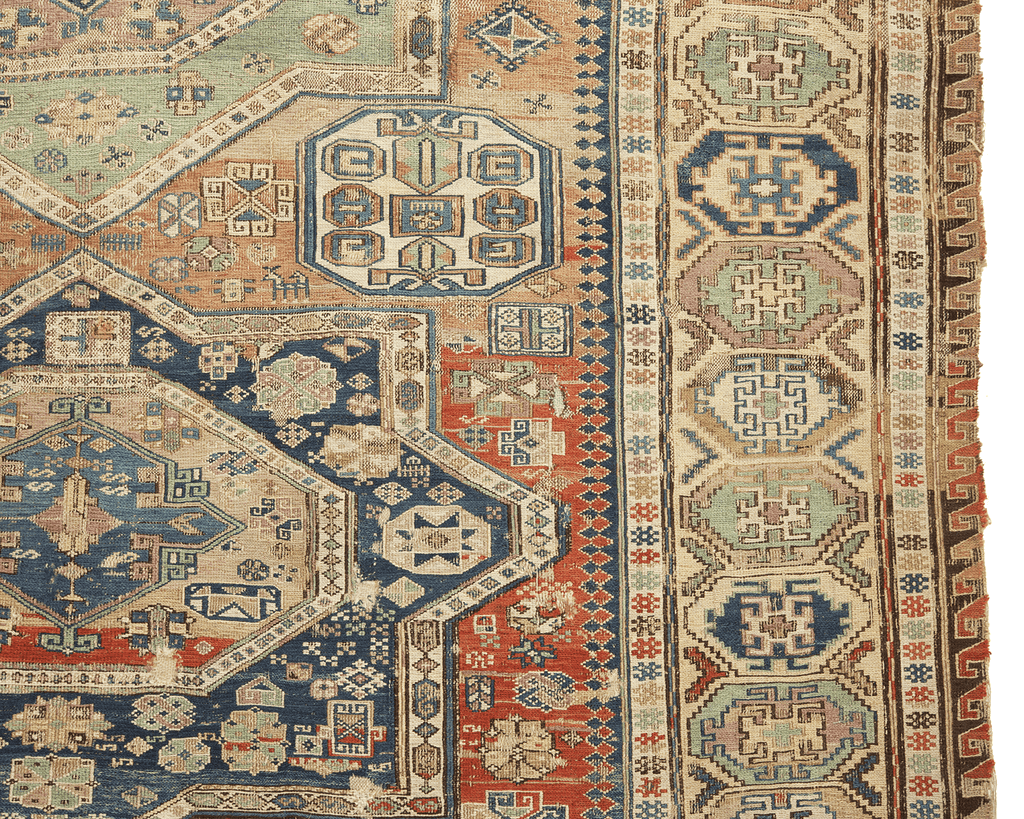 Antique Soumak - SHARKTOOTH Antique and Vintage Textiles