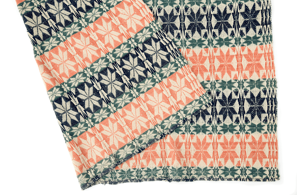 Antique Star Coverlet - SHARKTOOTH Antique and Vintage Textiles