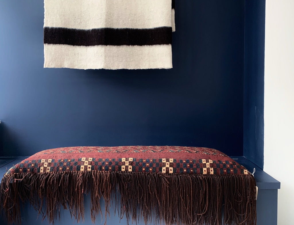 Antique Torba Cushion - SHARKTOOTH Antique and Vintage Textiles