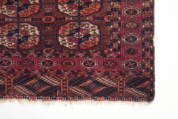 Antique Turkomen Tekke - SHARKTOOTH Antique and Vintage Textiles