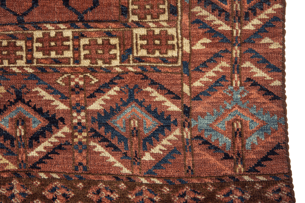 Antique Turkomen Tekke Ensi - SHARKTOOTH Antique and Vintage Textiles