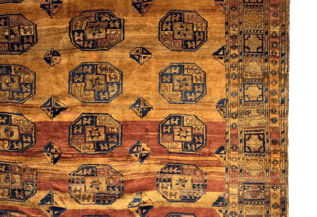 Antique Turkomen Ersari - SHARKTOOTH Antique and Vintage Textiles