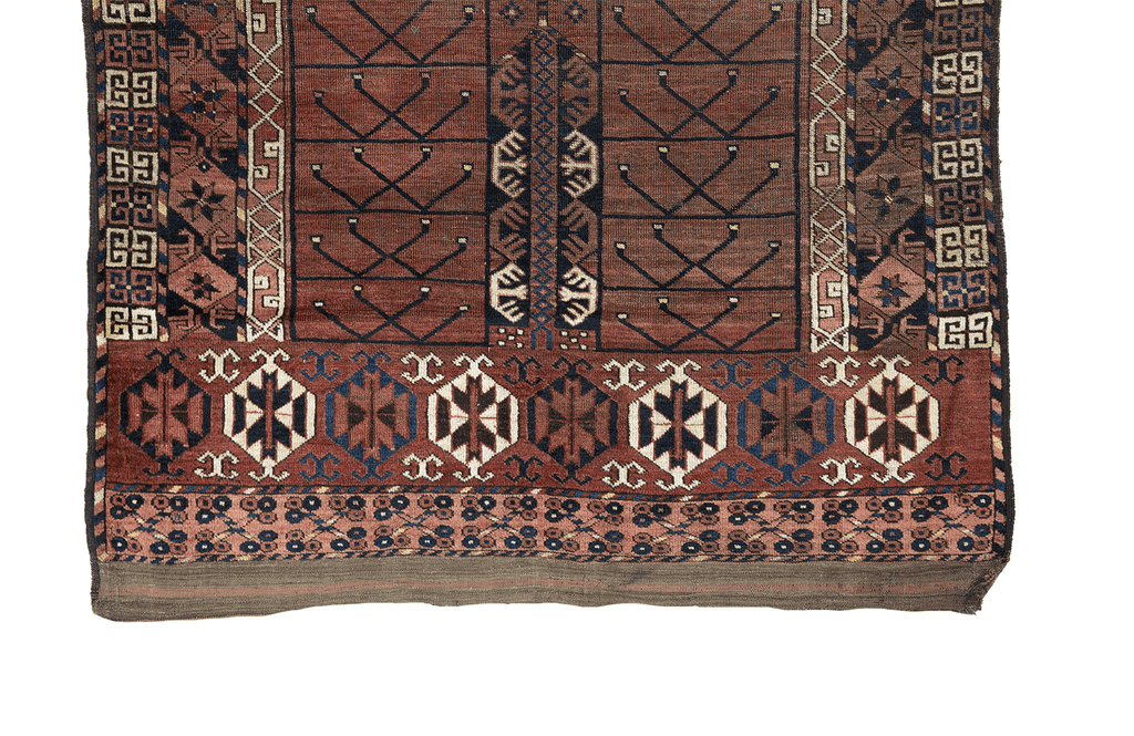 Antique Turkmen Yomoud - SHARKTOOTH Antique and Vintage Textiles
