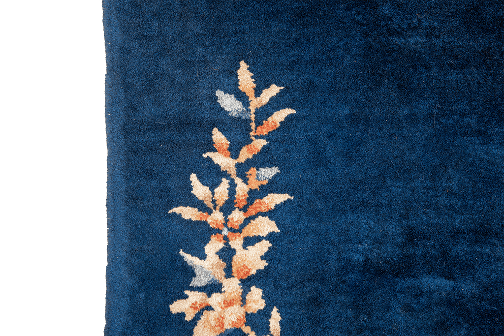 Chinese Art Deco Mat - SHARKTOOTH Antique and Vintage Textiles