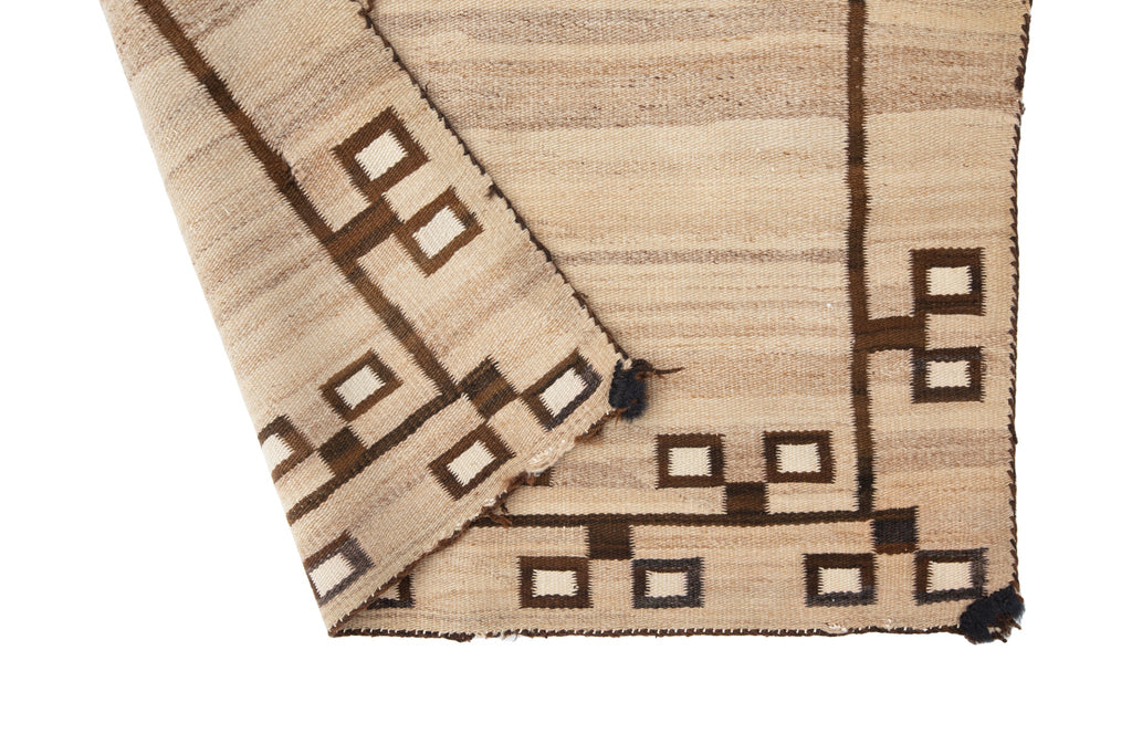 Diné Weaving 2'7" x 4'4" - SHARKTOOTH Antique and Vintage Textiles