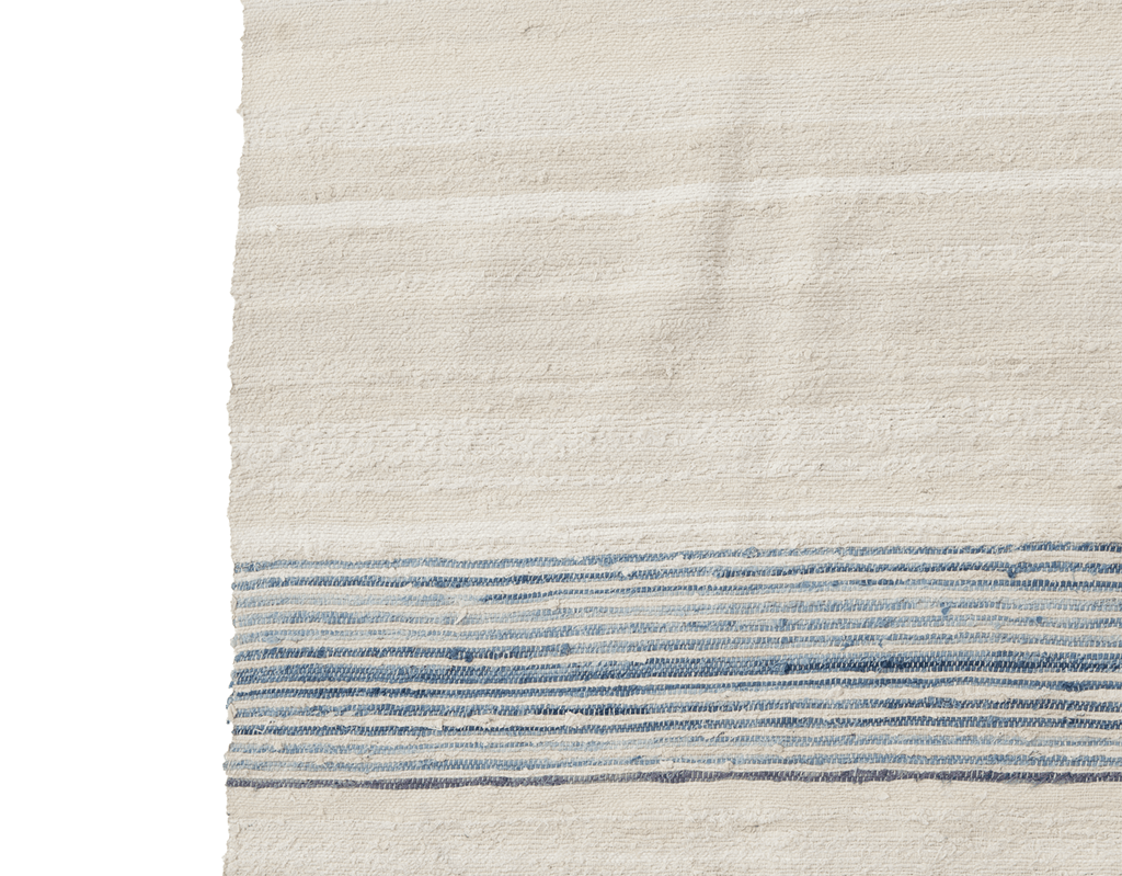 Early American Rag Rug - SHARKTOOTH Antique and Vintage Textiles