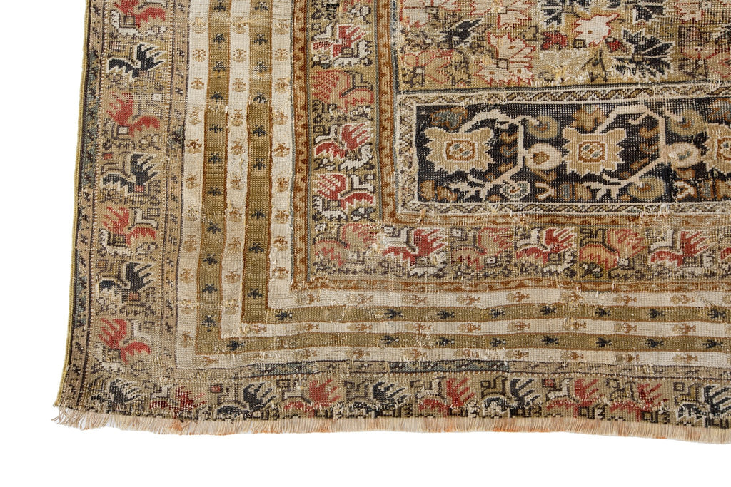 Early Ghorides 4' x 5'7" - SHARKTOOTH Antique and Vintage Textiles