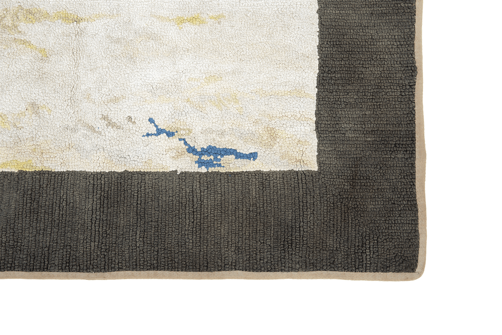 Early New England Hooked Rug - SHARKTOOTH Antique and Vintage Textiles