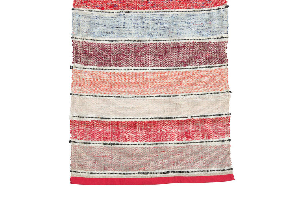 European Rag Runner 1'8" x 11'3" - SHARKTOOTH Antique and Vintage Textiles