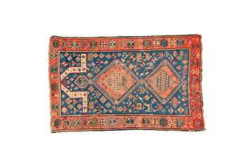 Kuba Prayer 2'10" x 4'6" - SHARKTOOTH Antique and Vintage Textiles