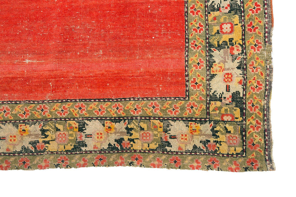 Late 19th c. Caucasian Karabagh 4’ 1” x 6’ - SHARKTOOTH Antique and Vintage Textiles