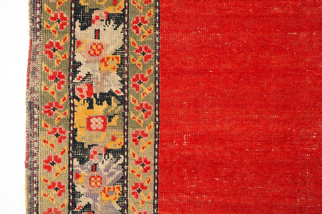 Late 19th c. Caucasian Karabagh 4’ 1” x 6’ - SHARKTOOTH Antique and Vintage Textiles