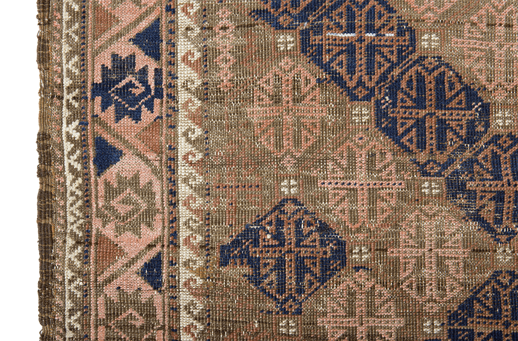 Late 19th Century Baluch - SHARKTOOTH Antique and Vintage Textiles