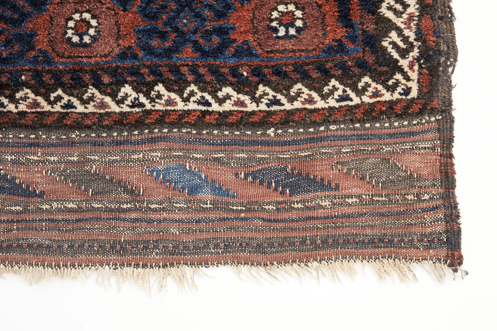 Late 19th Century Baluch - SHARKTOOTH Antique and Vintage Textiles