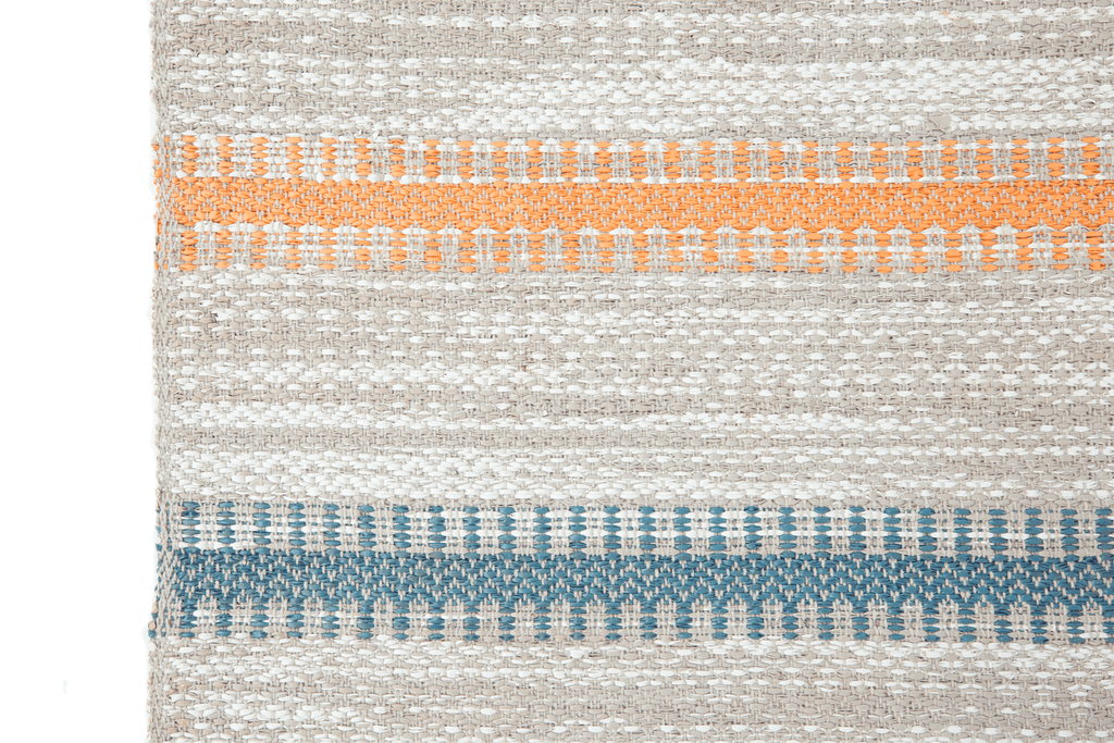 Latex Rag Rug 2'3"x4'9" - SHARKTOOTH Antique and Vintage Textiles