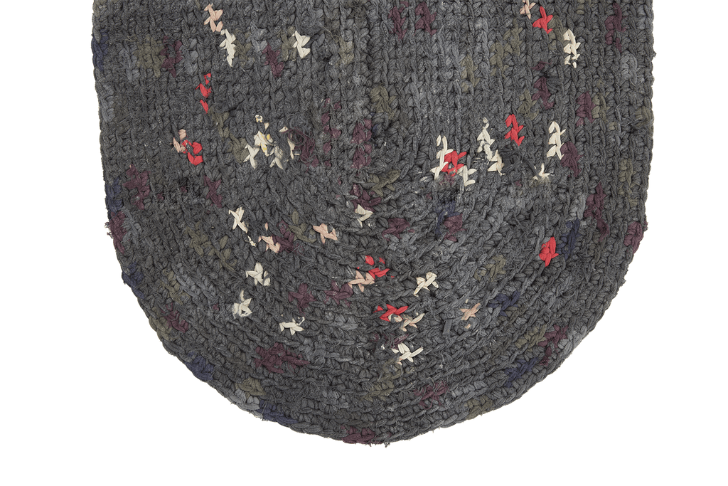 Mennonite Rag Mat - SHARKTOOTH Antique and Vintage Textiles