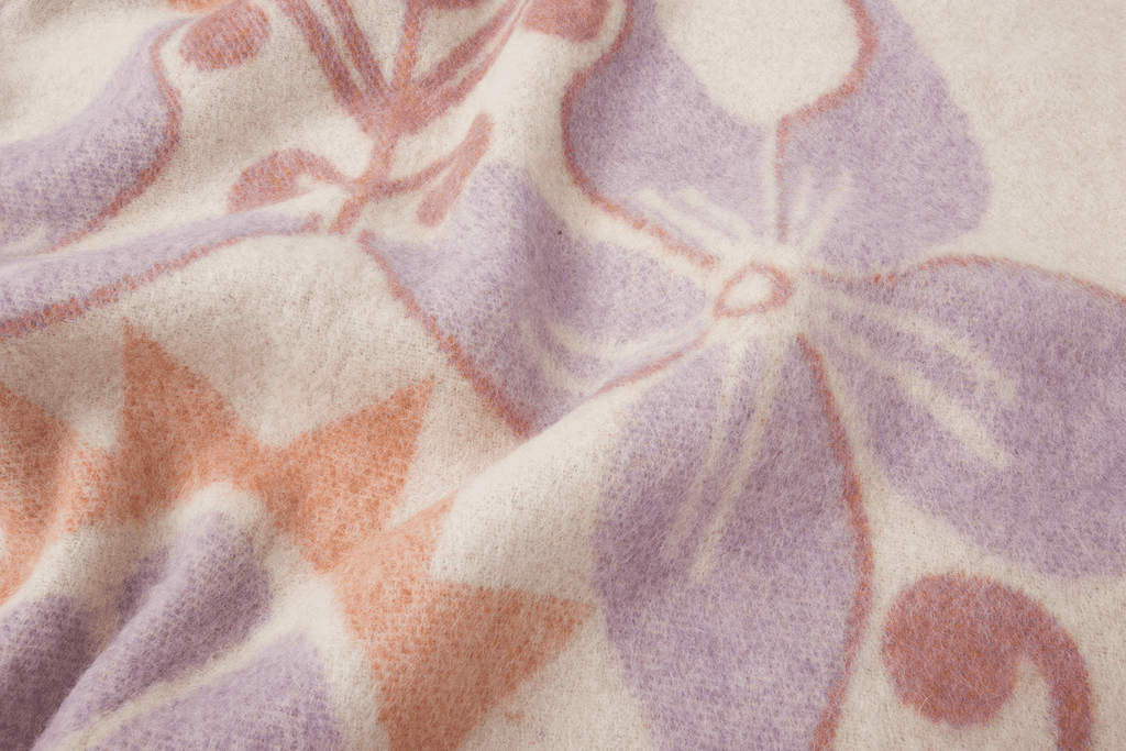 Midcentury Danish - SHARKTOOTH Antique and Vintage Textiles